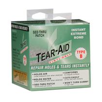 Kit de patch de reparo de vinil TEAR-AID tipo B 7,6 cm x 1,5 m