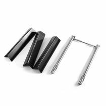 Kit de peças de reposição para grelha Spirit E-210 compatível com Weber Spirit 200 Series, barras Flavorizer 7635 e kit de tubos do queimador 68949, Spirit E210 S210 210 Spirit II E-210 Spirit 2 E210 2 queimadores 46110001 44010001 Kit de peças de reposição para grelha Spirit E-210 compatível com Weber Spirit 200 Series, barras Flavorizer 7635 e kit de tubos do queimador 68949, Spirit E210 S210 210 Spirit II E-210 Spirit 2 E210 2 queimadores 46110001 44010001
