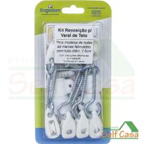 Kit de pecas para reposição varal de teto - engedom Kit de pecas para reposição varal de teto - engedom
