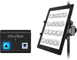 Kit de pedal Page Turner e suporte para tablet IK Multimedia