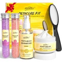 Kit de pedicure POP MODERN.C Conjunto de 5 peças de spa para pés com sal de imersão para pés Kit de pedicure POP MODERN.C Conjunto de 5 peças de spa para pés com sal de imersão para pés