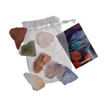 Kit de Pedras Brutas dos 7 Chakras Kit de Pedras Brutas dos 7 Chakras
