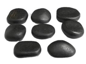 Kit de Pedras Quentes para Massagens Vulcânicas 1Kg Novabelleza