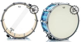 Kit de Peles de Caixa Remo Encore Ambassador Coated 14 e Hazy 14 Resposta (10632)