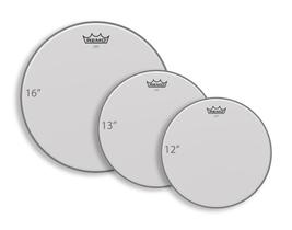 Kit de Peles Remo Emperor Coated Tons 12,13,16 Filme Duplo Porosa (10466) Made in USA Kit de Peles Remo Emperor Coated Tons 12,13,16 Filme Duplo Porosa (10466) Made in USA