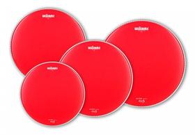 Kit de Peles Williams Density Red WCR2 Coated 2-Ply 10, 12, 16, 14 caixa dupla porosa vermelha