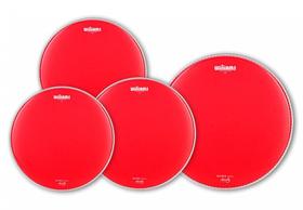 Kit de Peles Williams Density Red WCR2 Coated 2-Ply 12, 13, 16, 14 caixa dupla porosa vermelha