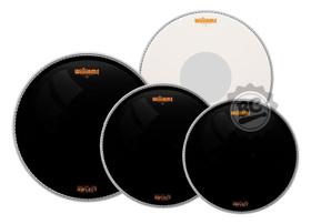 Kit de Peles Williams Signature Aposan Reflect Black 12,13,16 e 14 (caixa) filme duplo preta