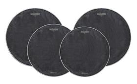 Kit de Peles Williams SoundLess Silent Mesh 10, 12, 14, 14 (caixa) estude em silêncio compatível