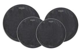 Kit de Peles Williams SoundLess Silent Mesh 10, 12, 16, 14 (caixa) estude em silêncio compatível