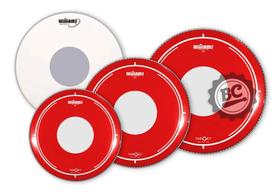 Kit de Peles Williams Target Dot RDT2 Red 10, 12, 16, 14 (caixa) filme duplo vermelha com dot