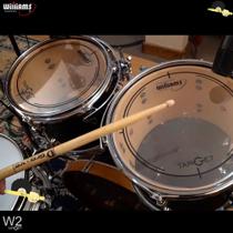 Kit de Peles Williams Target - W2 Duplo filme clear - 6 e 8 - Williams Drumheads