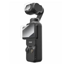 Kit de Películas para Câmera DJI Osmo Pocket 3 Vidro Temperado - Telesin