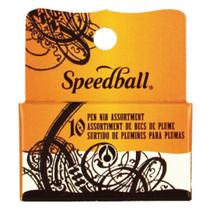 Kit de Penas para Caligrafia Speedball com 10 Penas
