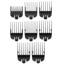Kit de Pentes Altura 18 Com 8 Preto Wahll Kit de Pentes Altura 18 Com 8 Preto Wahll