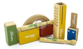 Kit de Percussão Infantil Liverpool Kids INF4 com 4 Instrumentos (Musicalização Infantil) 5518