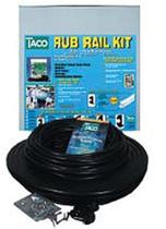Kit de perfil de proteção TACO Metals V11-0809BBK50-2 preto 15 m