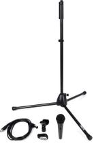 Kit de performance de palco Shure PGA58 com microfone, cabo XLR e suporte