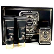Kit de Perfume Árabe Goodness Oud 3 peças Kit de Perfume Árabe Goodness Oud 3 peças