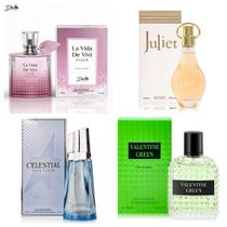 Kit de Perfumes A CENTER 4x100 ml Eau de Parfum Feminino Kit de Perfumes A CENTER 4x100 ml Eau de Parfum Feminino