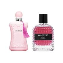 Kit de Perfumes AFLUXE Delilah Valencia 100ml Cada Kit de Perfumes AFLUXE Delilah Valencia 100ml Cada