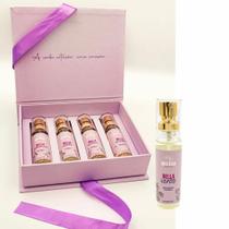 Kit de perfumes similares Bella Estações Beleza Express 4x15ml