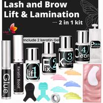 Kit de Permanente para Cílios e Laminação de Sobrancelhas Liber Beauty