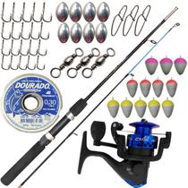 kit de Pesca Barato Completo 48 PÇS