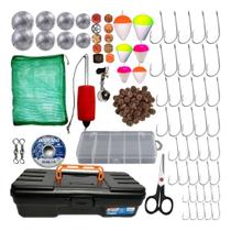 Kit De Pesca Básico Pescaria Completa Maleta E Itens Barato