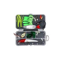Kit de Pesca Completo Iscas Artificiais Caixa e Acessórios - Kit de Pesca Completo Iscas Artificiais Caixa e Acessórios -