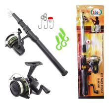 Kit De Pesca Completo Vara 2,10m Molinete Xt1000 Iniciante