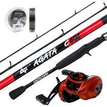 Kit de pesca Vara e Carretilha CROBAT