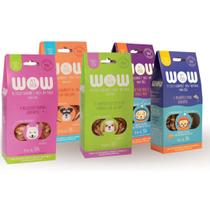 Kit De Petiscos Frango E Peixe Para Cães Wow Pet Food