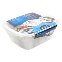 Kit de Pia Branco Camco 43517 com Escorredor de Louça 3 Peças Kit de Pia Branco Camco 43517 com Escorredor de Louça 3 Peças