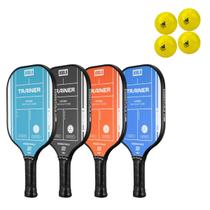 Kit de Pickleball JOOLA com 4 Raquetes para Treinamento Bola de Pickleball JOOLA Primo