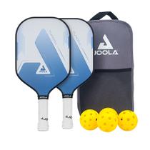 Kit de Pickleball JOOLA Tundra (2 Raquetes, 4 Bolas e 1 Bolsa) Kit de Pickleball JOOLA Tundra (2 Raquetes, 4 Bolas e 1 Bolsa)