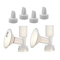 Kit de piezas para extractor de leche Maymom 22 mm con brida pequeña de una sola pieza