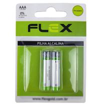 Kit de pilhas AAA 12 unidades Flex FX-AAAK2