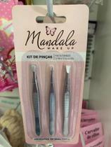 Kit de pinças make up
