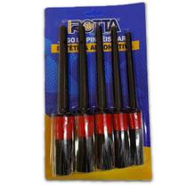Kit de Pincéis 5 Peças para Detalhamento Automotivo Rotta