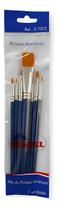 Kit De Pinceis Artisticos Mix 7 Unidades