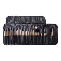 Kit de Pincéis de Maquiagem com 24 unidades + Estojo