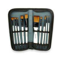 Kit de Pincéis Hobby & Art Sinoart 10 Pincéis - SFB0243