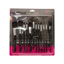 Kit De Pinceis Macrilan Kp9 1A 12 Peças