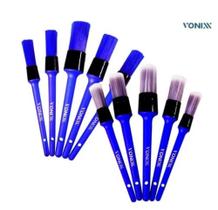 Kit de pincéis para detalhamento automotivo externo e interno 10 peças Vonixx