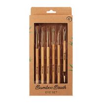 Kit de Pincéis para Olhos Bamboo Brush Klass Vough Kit de Pincéis para Olhos Bamboo Brush Klass Vough