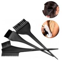 Kit De Pincéis Para Tintura Pincel Para Pintar Cabelos 3 Peças Kit De Pincéis Para Tintura Pincel Para Pintar Cabelos 3 Peças