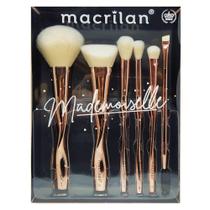 Kit De Pinceis Profissional Mademoiselle Macrilan - Ed004