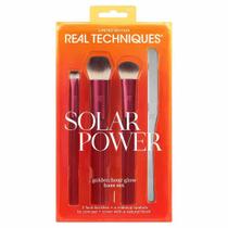 Kit de Pincéis Real Techniques Solar Power Golden Hour Glow Base Set
