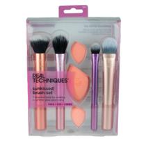 Kit de Pincéis Real Techniques Sunkissed Brush Set - 7 Peças Kit de Pincéis Real Techniques Sunkissed Brush Set - 7 Peças